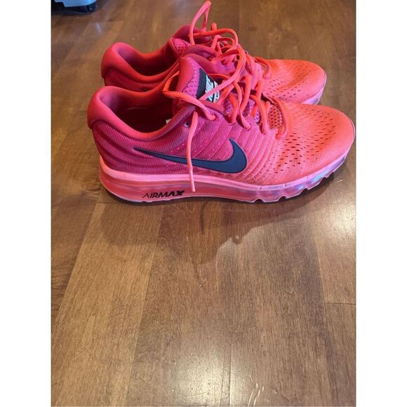 Men’s Nike air max 2017 sneakers bright crimson size 9 - Picture 1 of 5